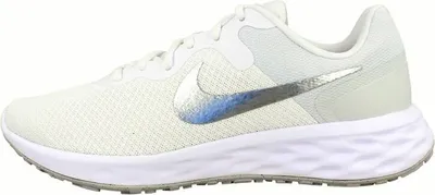 Produktbild von Nike, Revolution 6, Lauf-/Trainingsschuh, Weiß, EU 36, hervorragende Dämpfung, atmungsaktiv, strapazierfähig, Low-Cut, reguläre Passform, neutraler Fußauftritt, Textil, Synthetik, Gummi