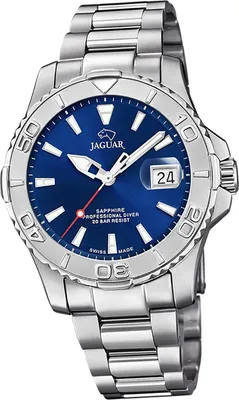 Produktbild von Jaguar Edelstahl Herren Uhr Analog Elegant Armbanduhr silber Pro Diver D2UJ969/2