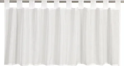 Produktbild von Scheibengardine Effecto weiss 48x140 cm