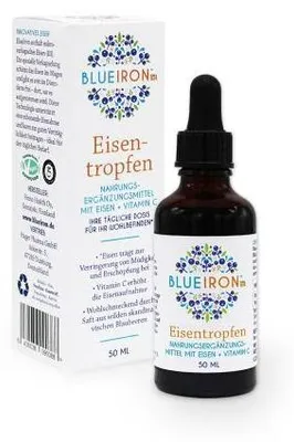 Immagine prodotto di Blueiron ferro in gocce+vitamina C 50 ml