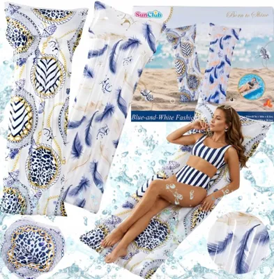 Zdjęcie produktu dla Materac dmuchany Jilong 171x66 cm leżak na basen plażę