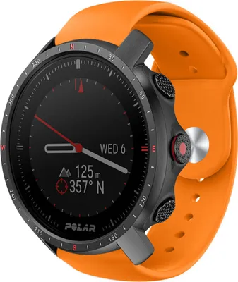 Produktbild von Strap-it Polar Grit X Pro Sportarmband (Orange)