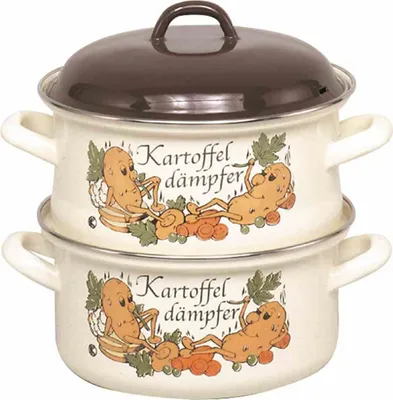 Produktbild von KartoffeldämpferDünster emailliert Ø 20 cm