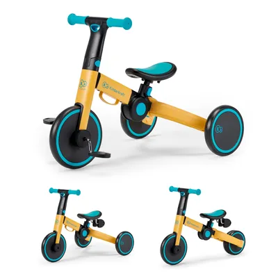 Produktbild von Kinderkraft 4TRIKE 3 in 1-Dreirad - Mini-Fahrrad/Rutscher, Mini-Laufrad und Dreirad mit Pedalen