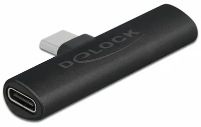 Obrázok produktu pre DeLOCK 64114, USB Type-C, 2 x USB Type-C, Čierna