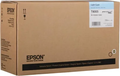 Image de Epson T8005 Cartouche d'impression 1 pièce(s) Original Cyan clair