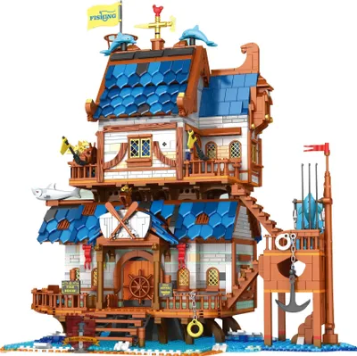 Produktbild von Fischerhaus Architekturmodell Klemmbaustein Set 2450