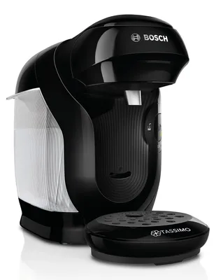 Produktbild von Bosch TAS112E, Pad-Kaffeemaschine, 0,7 l, Kaffeekapsel, 1400 W, Schwarz