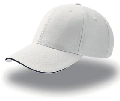 Produktbild von Atlantis  | Sport Sandwich Cap / Kappe / Mütze / Hut - Farbe: White/Navy - Größe: One Size