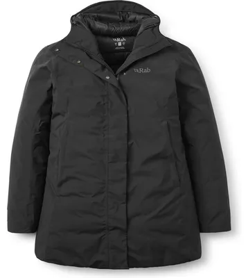 Produktbild von Rab Damen Parka Valiance Schwarz M