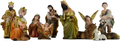 Produktbild von Wundervolle Krippenfiguren 12-tlg., ca. 11 cm, K 183