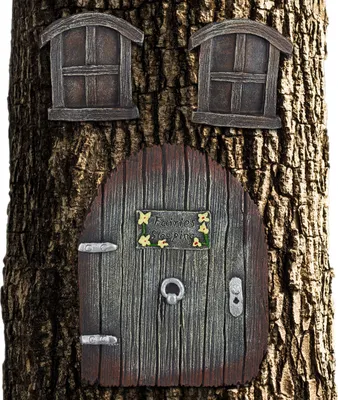 Produktbild von relaxdays fairy door tree