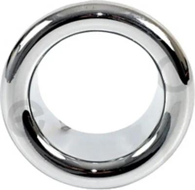 Produktbild von Rosette für Überlaufloch 21 mm Chrom Kunststoff