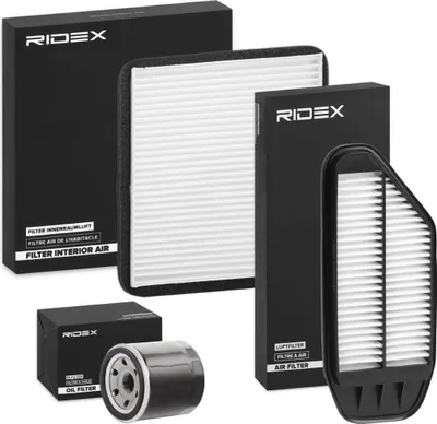 Produktbild von RIDEX Filterset Inspektionspaket Filtersatz für CHEVROLET SPARK (M300)