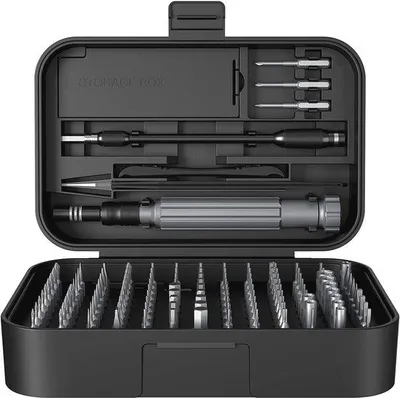 Produktbild von 150-in-1 Multifunktions-Schlüsselsatz - Tragbar mit 140 magnetischen Bits für Telefon, Laptop, PC, Uhr und Brille