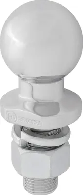 Image de IWH 19614 IWH boule d'attelage, tête sphérique, 50 mm, argent