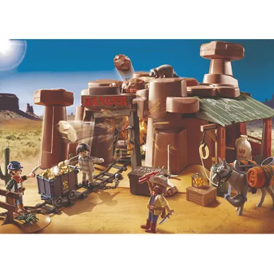 Produktbild von PLAYMOBIL 5246 - Goldmine mit Sprengkiste