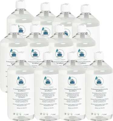 Produktbild von 12x 1 Liter membraclean Trinkwasseraufbereitung Schifffahrt (Boote & Yachten)