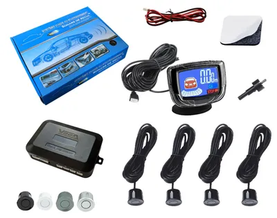Zdjęcie produktu dla Kamery cofania z wyświetlaczem LCD i 4 czujnikami