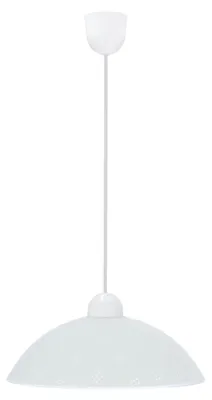 Immagine prodotto di Lampada a sospensione rotonda FANUSA - 1xE27, 60W, 30cm, bianco