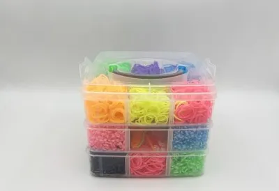 Obrázok produktu pre Sada 3 000 gumičiek na výrobu Loom Band - veľkosť krabice