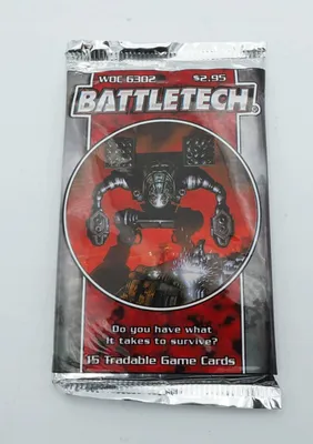 Produktbild von Battletech TCG Limited Booster Pack WOC 6302