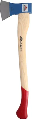 Produktbild von STUBAI Forstaxt | 1000 g Kopfgewicht | Axt Rheinische Form aus Stahl mit Holzgriff, kleine Axt zur Wald- und Gartenarbeit, Fällaxt, Spaltaxt, Universalaxt