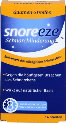 Image de snoreeze Soulagement du ronflement Bandes palatines, 14 bandes