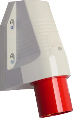 Produktbild von WALTHER-WERKE Wandgerätestecker 63A 5P 400V 6h IP44