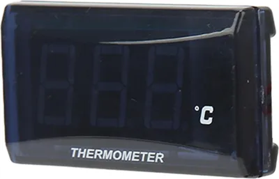 Immagine prodotto di Universale moto DC12V LCD super sottile indicatore di temperatura dell'acqua con sensore 18 millimetri sostituzione adattatore per Suzuki retroilluminazione verde
