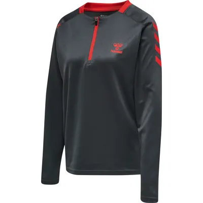 Produktbild von Hummel hmlACTION XK Poly Half Zip Sweat Woman