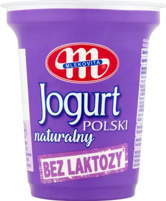 Obrázek produktu pro Přírodní jogurt bez laktózy 350 g