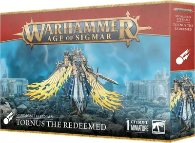 Produktbild von Warhammer Age of Sigmar Stormcast Eternals Tornus the Redeemed