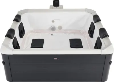 Produktbild von MSpa Whirlpool Frame Oslo AERO PLUS 2026 inkl. WiFi / UVC / LED / 8 Hydromassagedüsen / 140 Luftdüsen - 180 cm XXL - Outdoor Indoor Pool - Ganzjährig