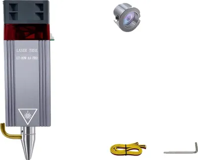 Produktbild von Laser-Modul, Luftunterstützungsfunktion, präzises Schneiden, 10W-KIT-12V