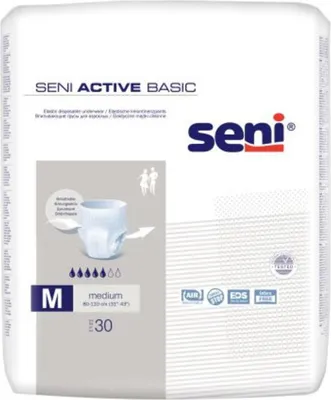 Obrázok produktu pre Seni Active Basic Inkontinenzpants M 30 St