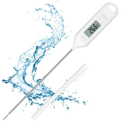 Instant-Read Fleischthermometer mit LCD, -50–300 °C, 14 cm Sonde