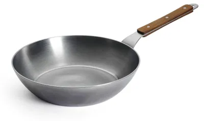 Produktbild von Woll – Carbon Steel Hochrandpfanne Ø 28 cm, 7 cm hoch – Kohlenstoffstahlpfanne PFAS-f
