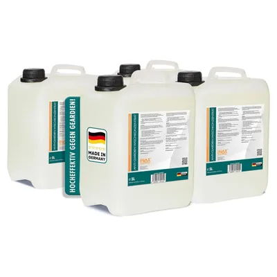 Produktbild von INOX® 4x5L Anti-Giardien-Wischkonzentrat – Hygienische Reinigung für Haustierhaushalte