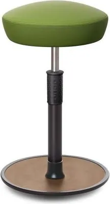 Produktbild von Sitz- Stehhocker Free Tall Hutsitz skai Nature Base Hellgrün schwarz /Natur.