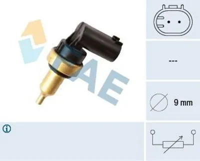 Produktbild von FAE Zylinderkopf-Temperatursensor 32706 passend für MERCEDES-BENZ C-Klasse Limousine (W204)