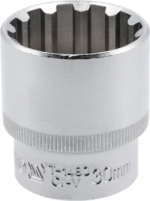 Obrázek produktu pro Spline-Stecknuss 1/2" 30 mm x 42 mm