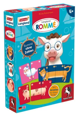 Produktbild von Pegasus Spiele Langland Rommé Kartenspiel