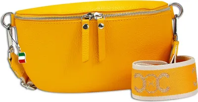 Produktbild von Florence Leder Tasche Gürteltasche gelb mehrfarbig OTF807Y