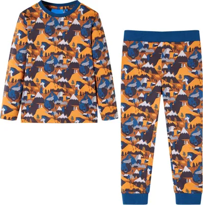 Produktbild von Design Möbel Kinderpyjama mit Langen Ärmeln Cognac 92 - 2024 Neu