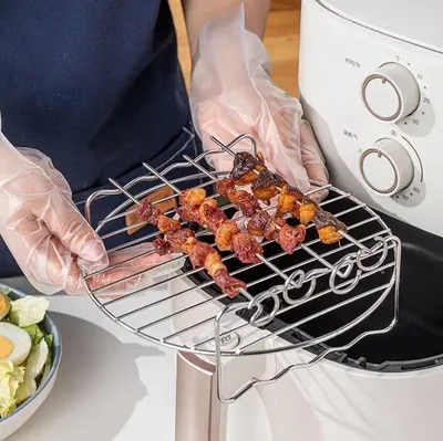 Obrázok produktu pre Solidchoice – Nerezové príslušenstvo pre fritézu s dvojitou komorou