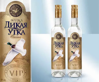 Produktbild von Vodka Premium "Wilde Ente" VIP 40% 700ml