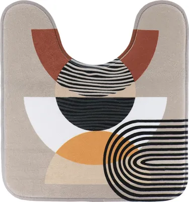 Produktbild von TENDANCE WC Vorleger 45x50 cm mehrfarbig Badematte Badezimmermatte