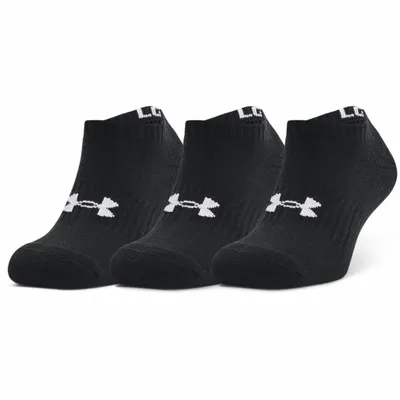 Immagine prodotto di Under Armour UA Core No Show 3Pk-BLK - L