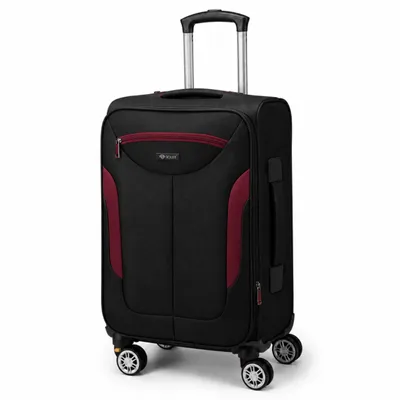 Immagine prodotto di Valigia da cabina Solier, 25 litri, trolley, 4 ruote, espandibile, productTiles.product.images.aiGenerated